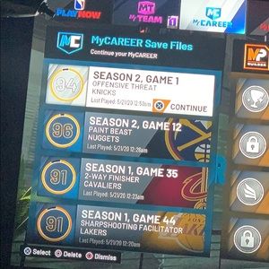 SS1 account with multiple 91+ overall builds PS4